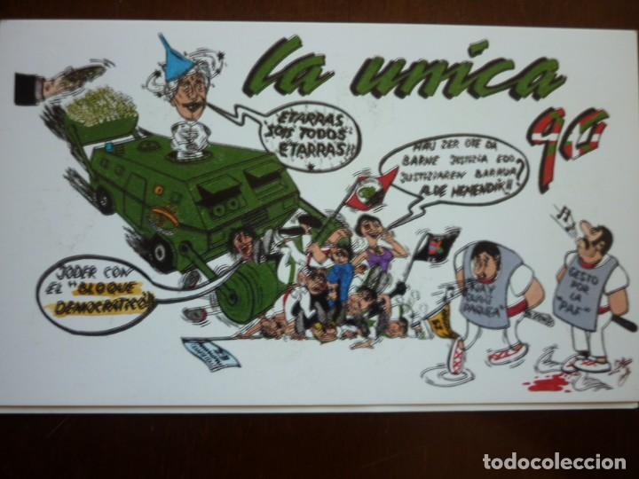 Carteles toros: Tarjetas de los San Fermines 1990 - Foto 3
