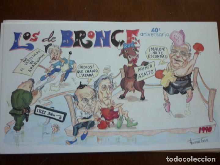 Carteles toros: Tarjetas de los San Fermines 1990 - Foto 12