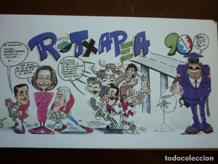 Carteles toros: Tarjetas de los San Fermines 1990 - Foto 14