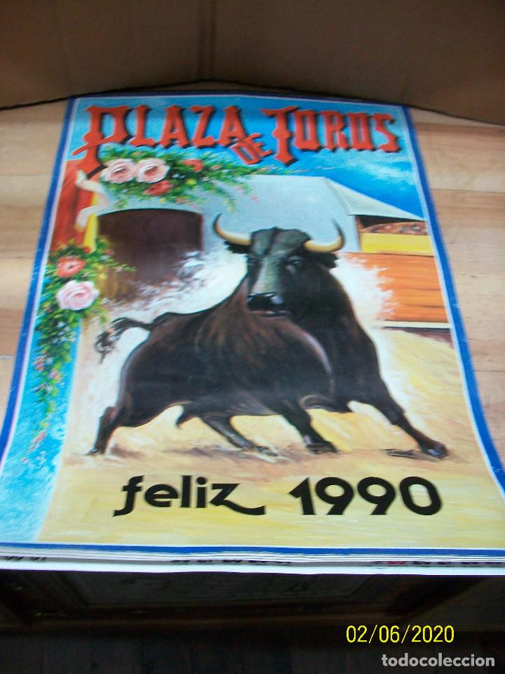 Carteles toros: ALMANAQUE DE ALMERIA-A&Ntilde;O 1990-TOROS - Foto 1