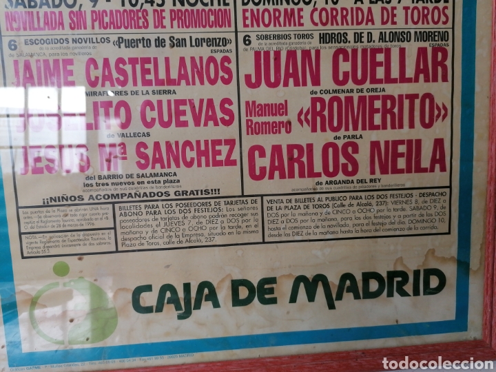 Carteles toros: Cartel de toros de Madrid las ventas - Foto 4