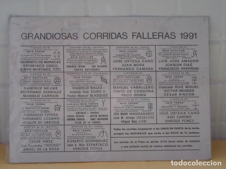 Carteles toros: FOTO DE PACO SENDA 1991 - Foto 2