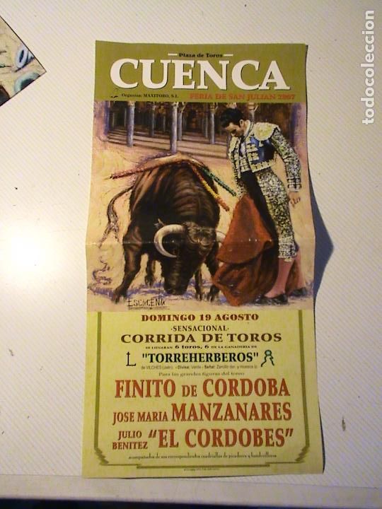 Carteles toros: Cartel de toros. Corrida en Cuenca. A&ntilde;o 2007 - Foto 1