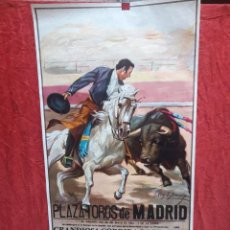 Carteles Toros: CARTEL PLAZA DE TOROS DE MADRID, 1983.. Lote 199981840