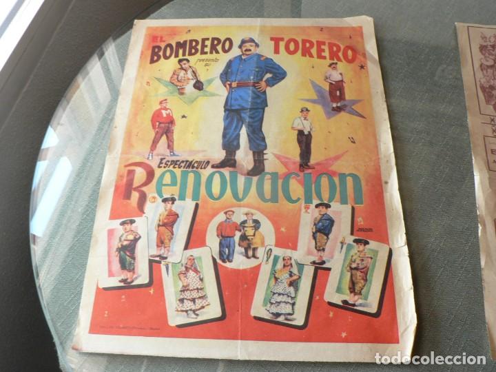 Carteles toros: CARTEL DEL BOMBERO TORERO - Foto 1