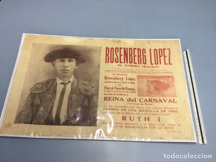 Carteles toros: El torero tr&aacute;gico - Foto 1