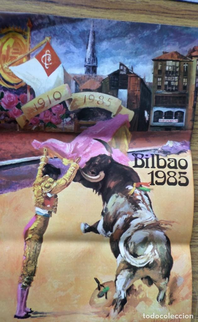 Carteles toros: Cartel de toros BILBAO 1985 - Foto 2