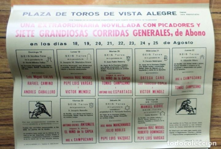 Carteles toros: Cartel de toros BILBAO 1985 - Foto 3