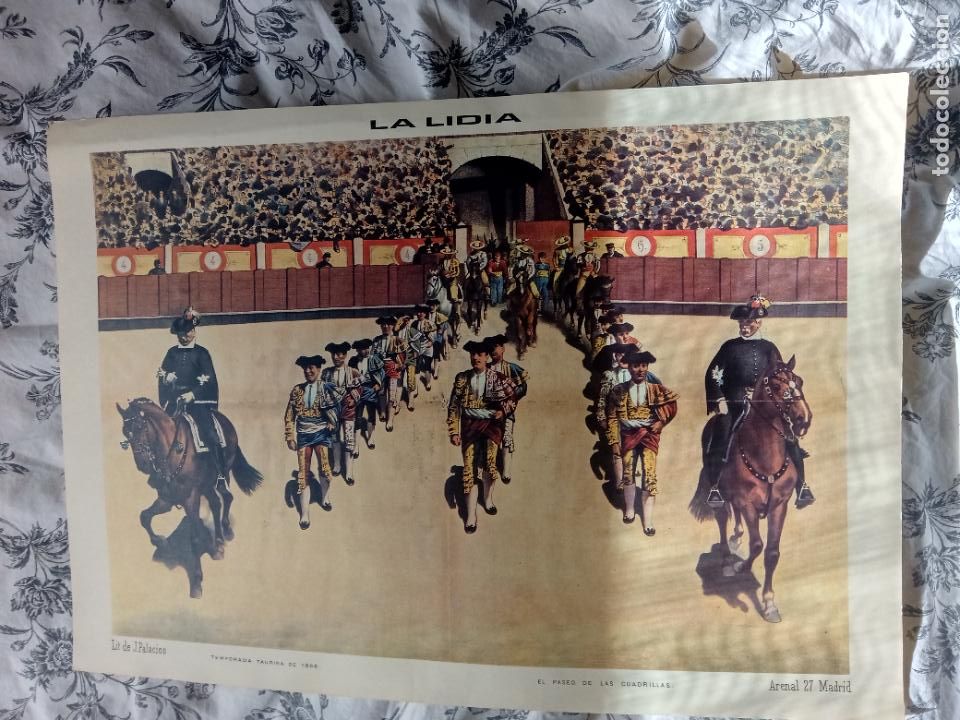 Carteles toros: LA LIDIA EL PASEO DE LAS CUADRILLAS - Foto 1