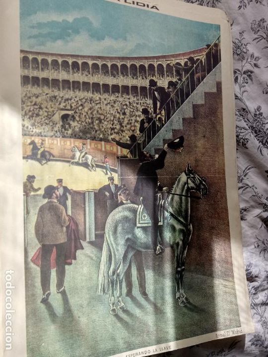 Carteles toros: LA LIDIA ESPERANDO LA LLAVE - Foto 2