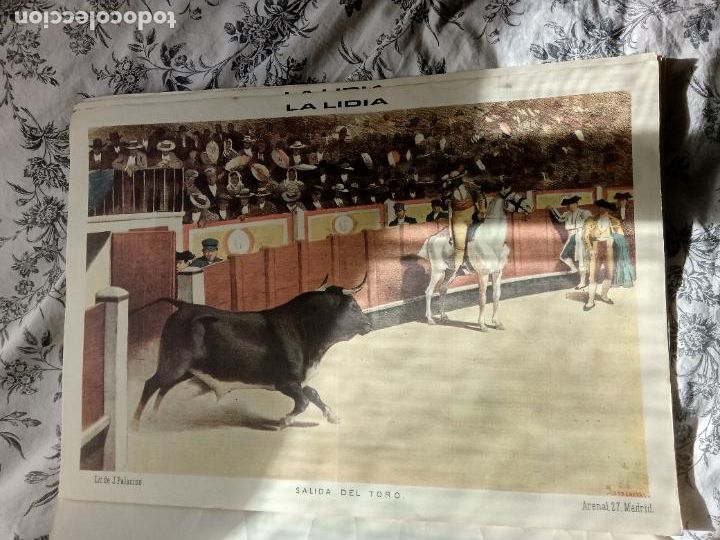 Carteles toros: LA LIDIA SALIDA DEL TORO - Foto 2