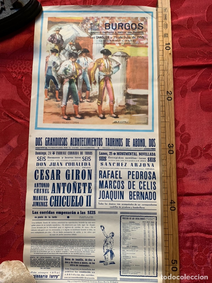 Carteles toros: Cartel toros burgos - Foto 1