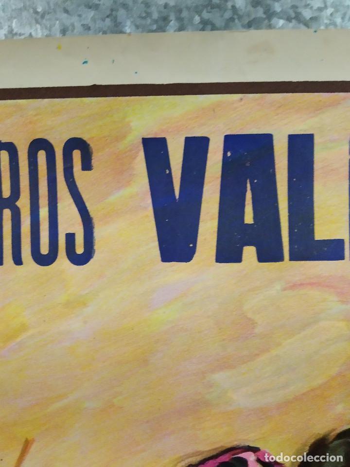 Carteles Toros: CARTEL TOROS VALENCIA. AÑO 1978. CORRIDA. MANZANARES, EL VITI, TERUEL. CROS ESTREMS - Foto 3 - 230080775