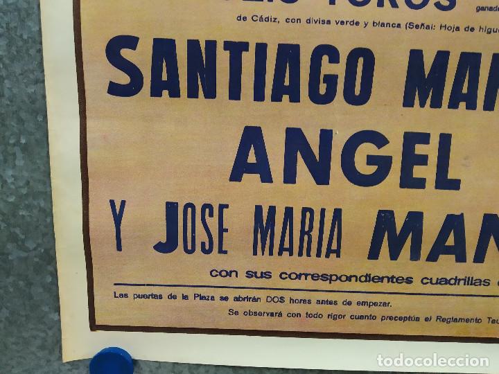 Carteles Toros: CARTEL TOROS VALENCIA. AÑO 1978. CORRIDA. MANZANARES, EL VITI, TERUEL. CROS ESTREMS - Foto 7 - 230080775