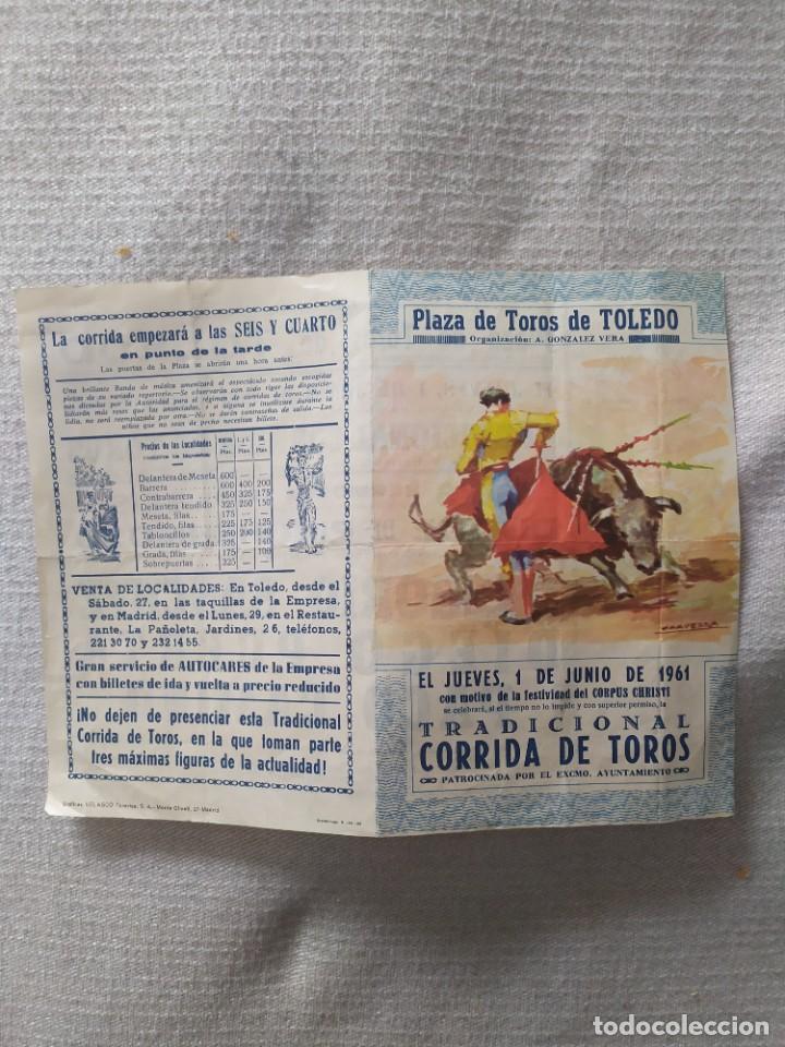 Carteles toros: Programa de Toros en Toledo cartel - Foto 3