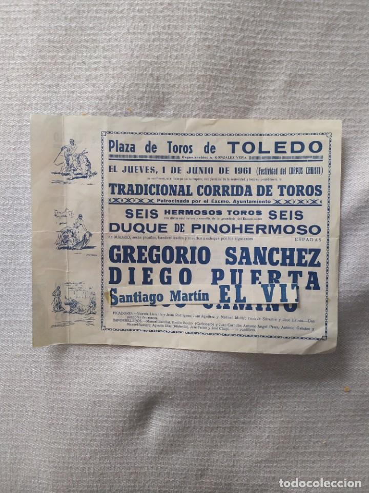 Carteles toros: Programa de Toros en Toledo cartel - Foto 4