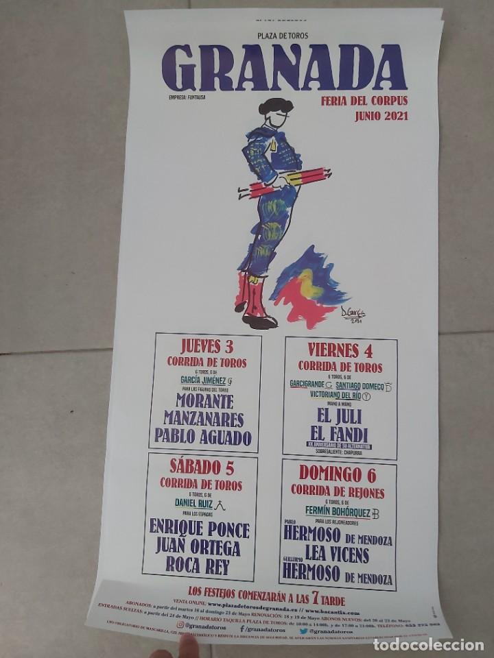 Carteles toros: Cartel toros Granada - Foto 1