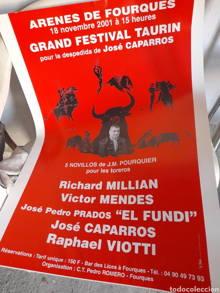 Carteles toros: Cartel de toros de Francia, 2001 - Foto 1