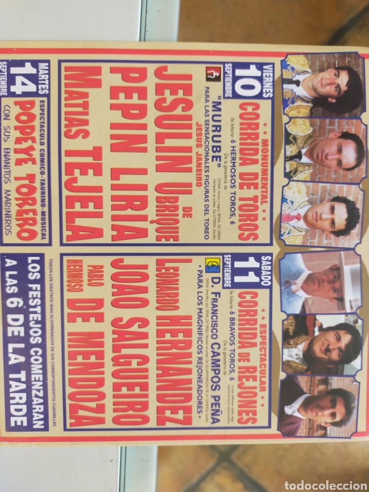 Carteles toros: Cartel de toros de mano Ceheg&iacute;n 2004 - Foto 2
