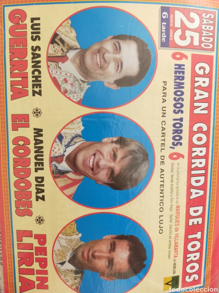 Carteles toros: Cartel de toros de mano Archena 2002 - Foto 2