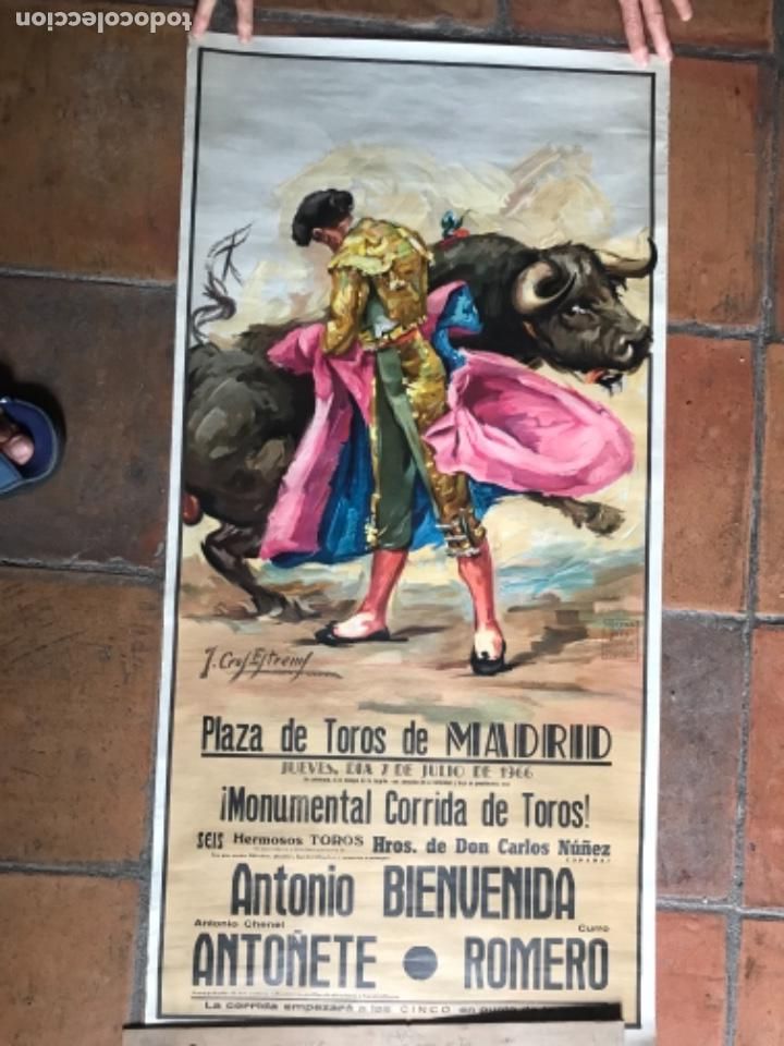 Carteles toros: Cartel toros Madrid 1966 - Foto 1