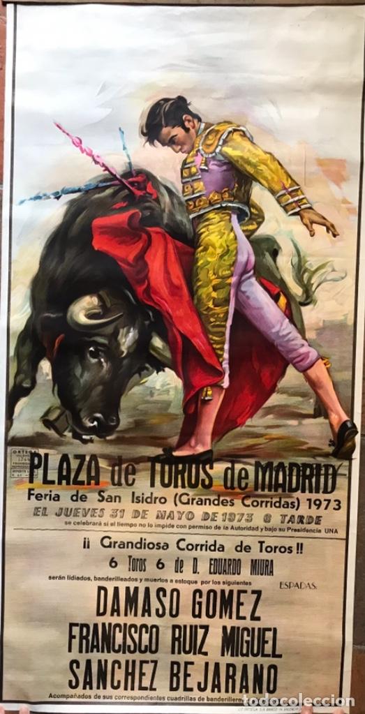 Carteles toros: Cartel toros de Madrid 1973 - Foto 1