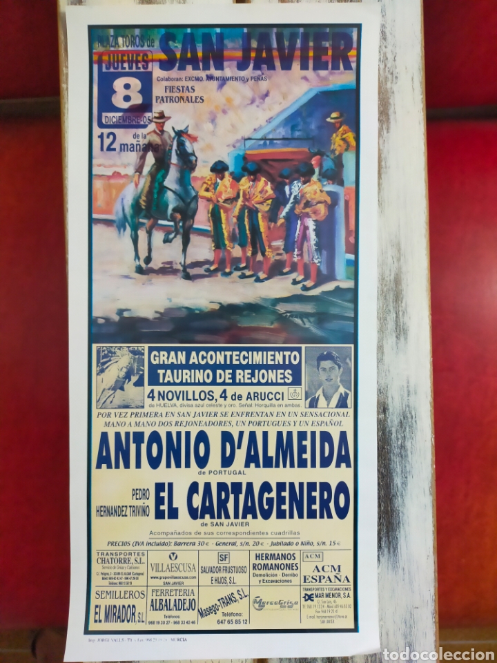 Carteles toros: Cartel de toros San Javier 2005 - Foto 1