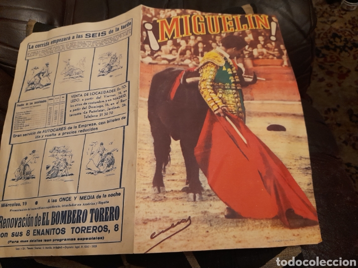 Carteles toros: Cartel de toros de Toledo de 1959 - Foto 1