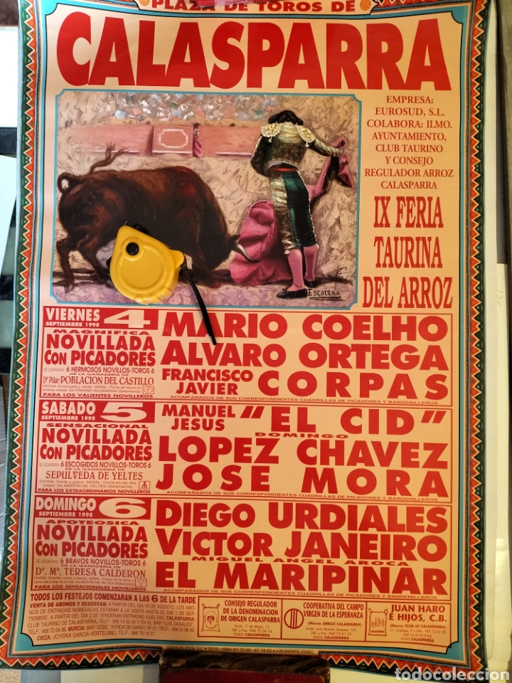Carteles toros: Cartel de toros de Calasparra - Foto 1