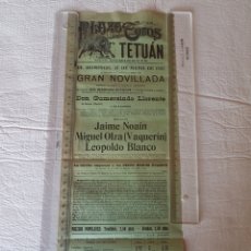Carteles Toros: CARTEL TOROS MADRID. JAIME NOAIN, MIGUEL OLZA VAQUERIN, LEOPOLDO BLANCO. 17 DE MAYO DE 1931. Lote 312367318
