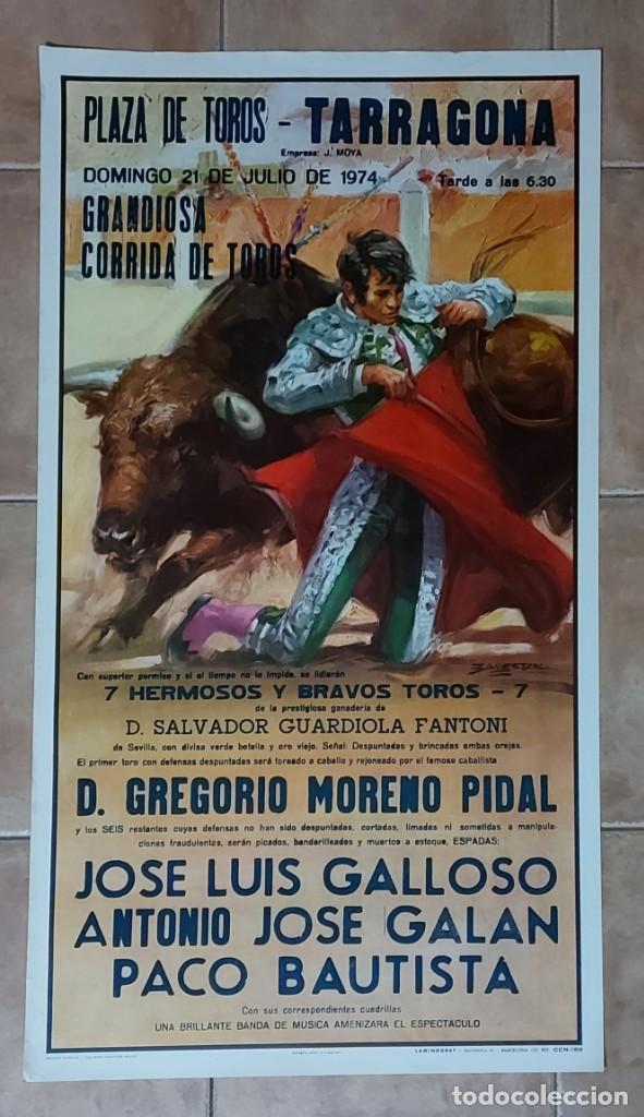 Carteles toros: Cartel de toros de gran formato. - Foto 1