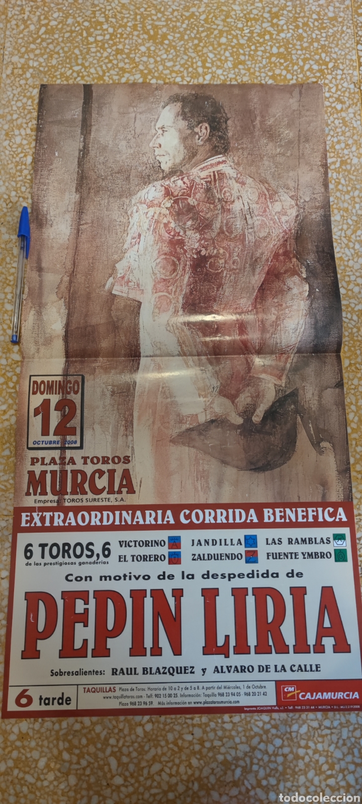 Carteles toros: Cartel toros Murcia - Foto 1
