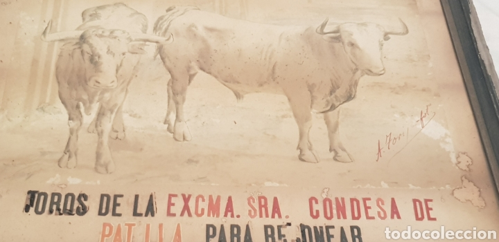 Carteles toros: Cartel toros 1892 - Foto 3