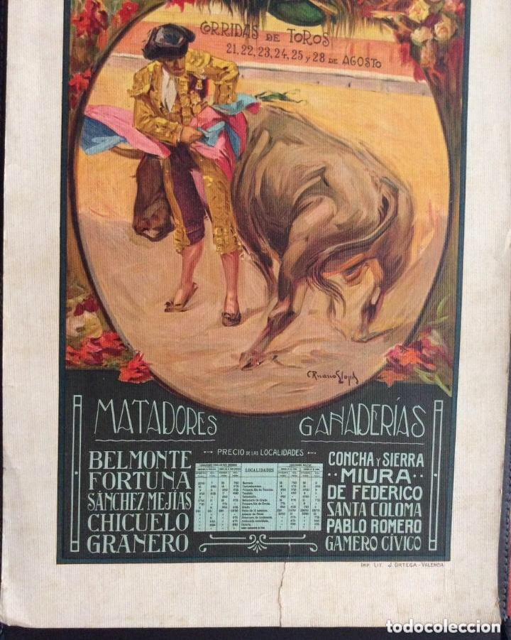 Carteles toros: Cartel de toros bilbao 1921 - Foto 2