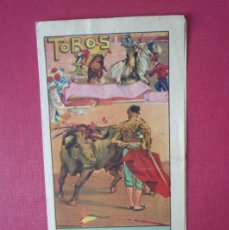 Carteles Toros: TOROS.- VALENCIA- PROGRAMA DE FERIA, TOROS Y FESTEJOS EN JULIO Y AGOSTO DE 1930.