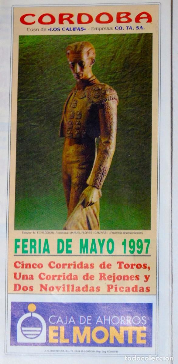 Carteles toros: CPRDOBA TOROS 1997 - Foto 1