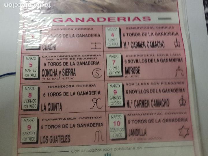 Carteles toros: PLAZA DE TOROS DE CASTELLON 91 - Foto 2