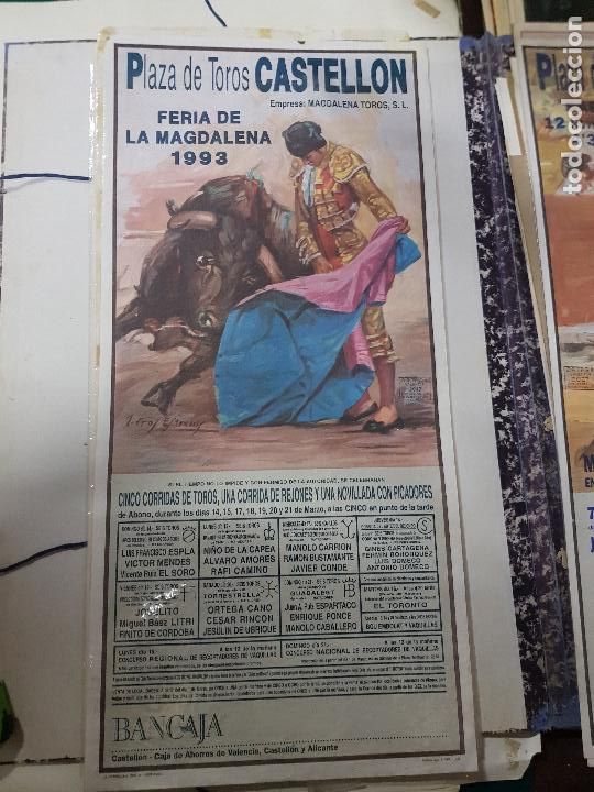 Carteles toros: PLAZA DE TOROS DE CASTELLON 93 - Foto 1