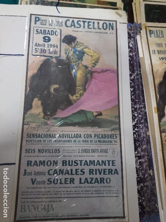 Carteles toros: PLAZA DE TOROS DE CASTELLON 94 - Foto 1