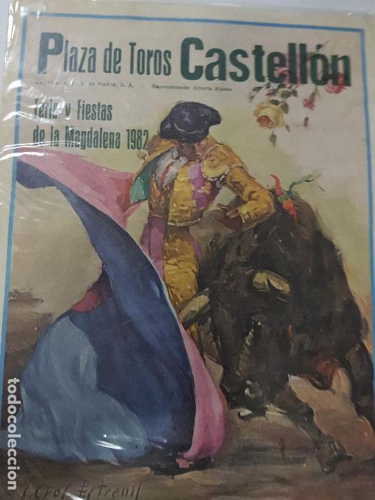 Carteles toros: PLAZA DE TOROS DE CASTELLON 1982 - Foto 4