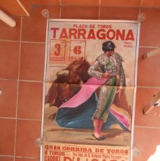 Carteles Toros: CARTEL DE TOROS PLAZA DE TOROS DE TARRAGONA 3 DE SEPTIEMBRE DE 1978. DE LA CASA, MANILI Y COPETILLO. Lote 400899479