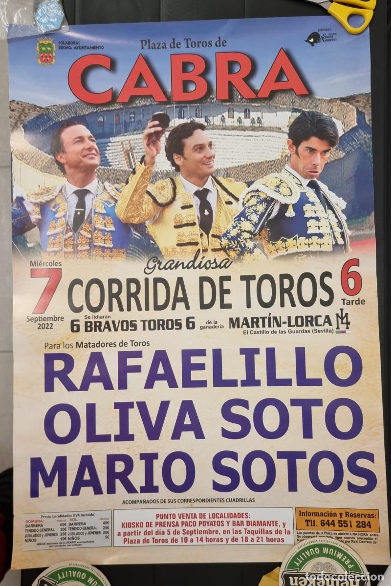 Carteles toros: Cartel toros cabra 2022 - Foto 1