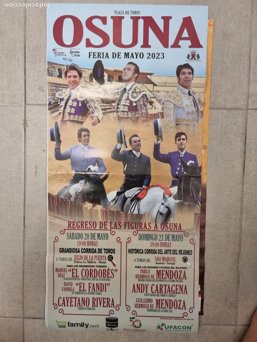 Carteles toros: Cartel toros osuna 2023 - Foto 1