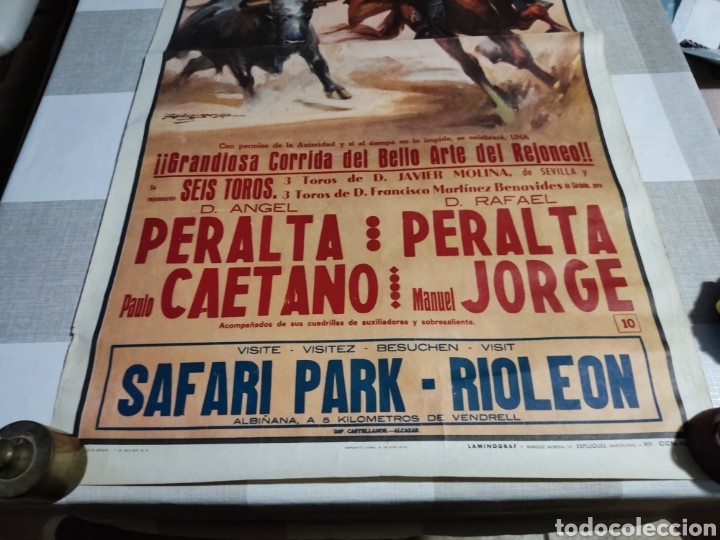 Carteles toros: Cartel de toros Tarragona - Foto 5