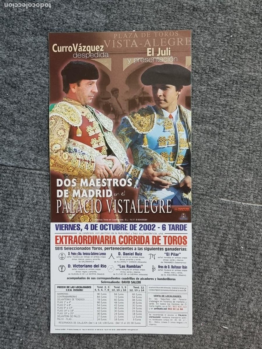 Carteles toros: Cartel Toros - Foto 1
