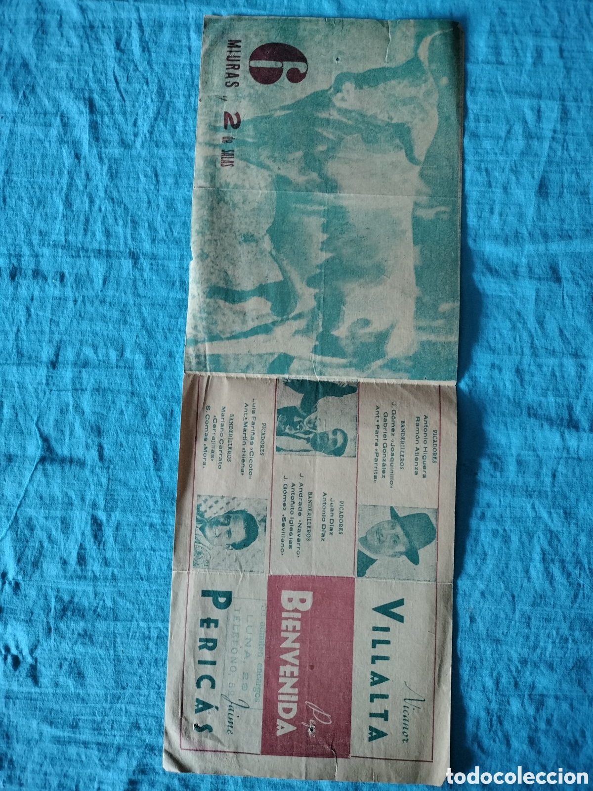 Carteles toros: PLAZA DE TOROS DE PALMA 1941 - Foto 2