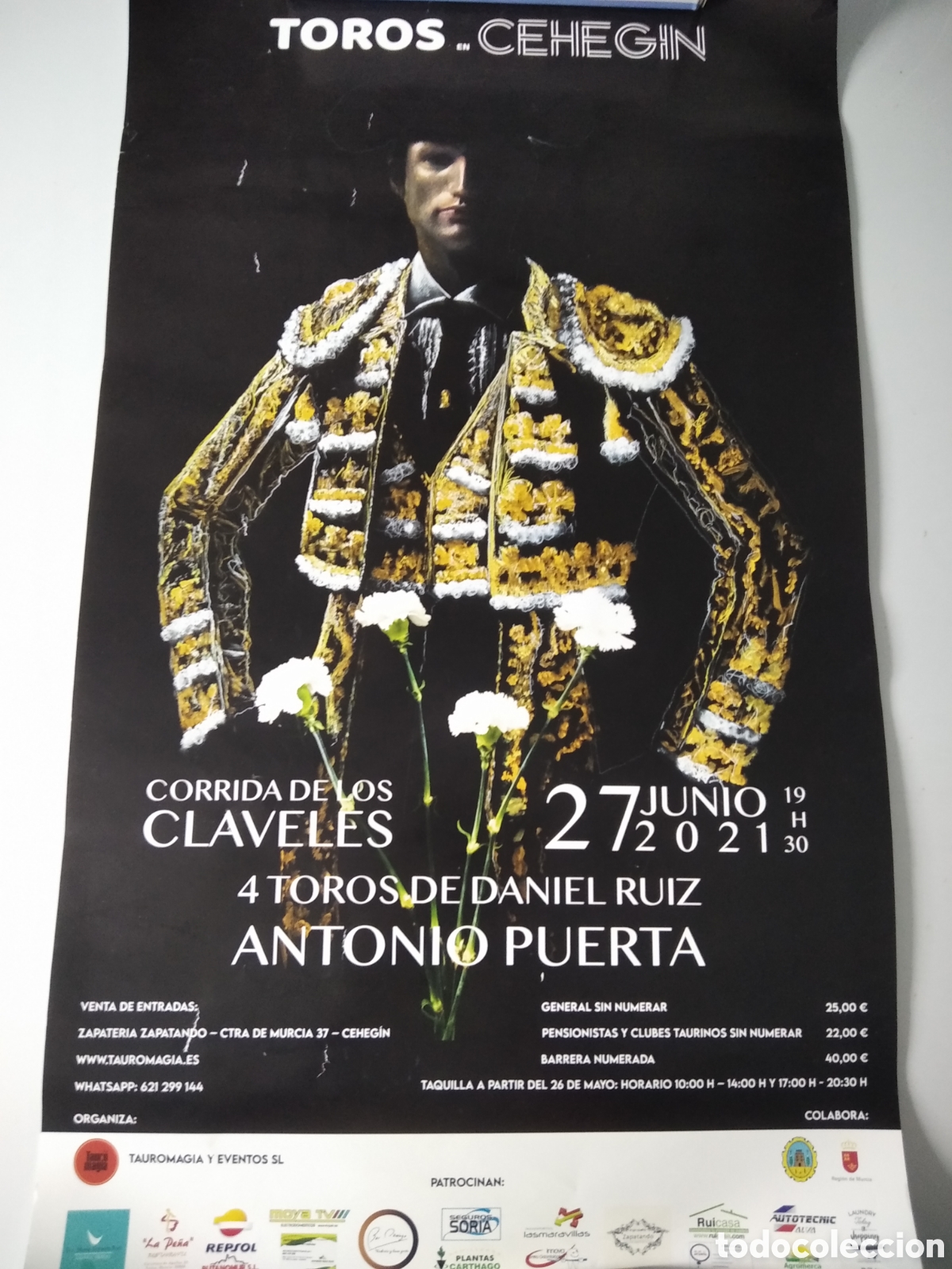 Carteles toros: CARTEL DE TOROS EN CEHEG&Iacute;N - Foto 1