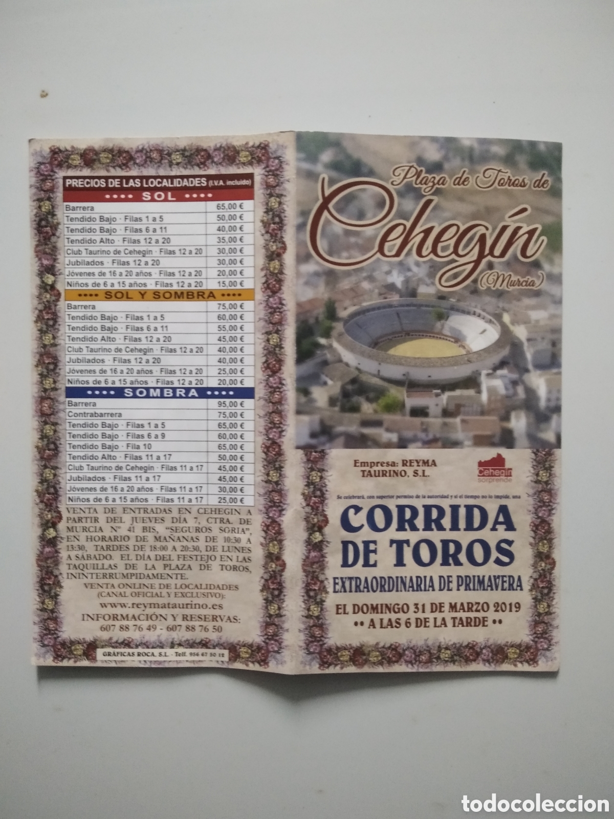Carteles toros: CARTEL TOROS EN CEHEG&Iacute;N - Foto 2