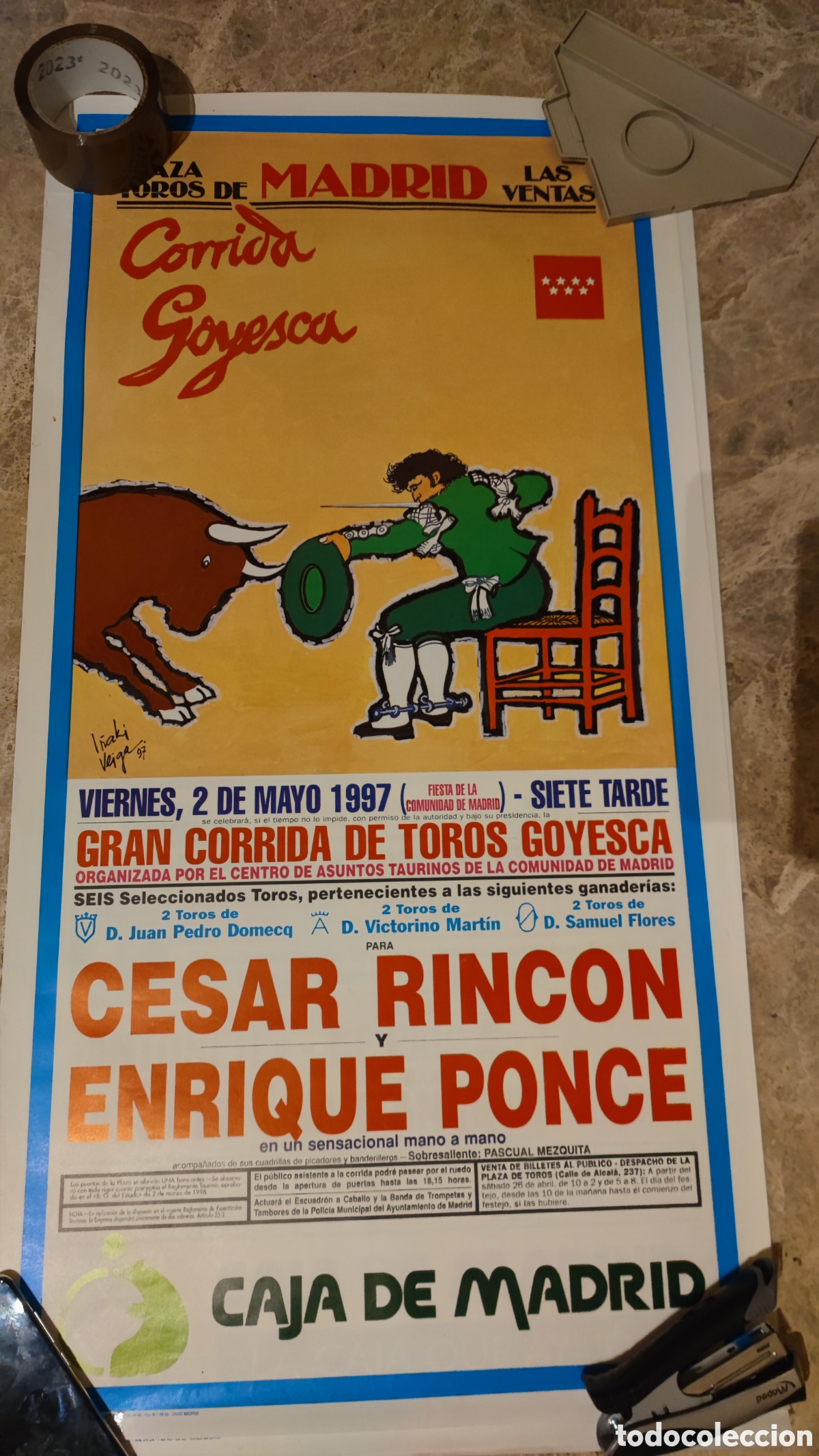 Carteles toros: Cartel toros las ventas - Foto 1
