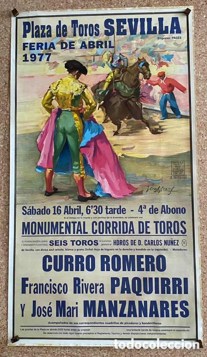 Carteles toros: Cartel Taurino - Foto 1